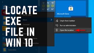 3 ways How to find exe files on Windows 10 [upl. by Eirrod811]