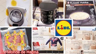 LIDL FRANCE ARRIVAGE 0610 BONS PLANS MAISON [upl. by Acirtal385]