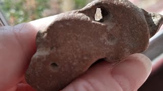 Hag Stone Hunting in Oklahoma hagstones rockhounding oklahoma [upl. by Cinamod]