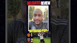 Man Utd Vs West Ham 12  Delegates Review  ​⁠footballpowerhour Bots  Don’t Blame Erik [upl. by Freya]