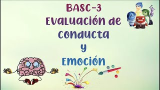 BASC3 Sistema de la Evaluación de la Conducta en Niños y Adolescentes [upl. by Alicul]