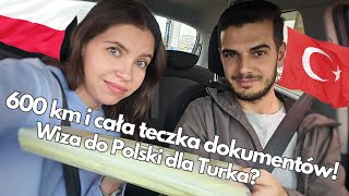 Wiza do Polski dla Turka  jak ją wyrobić 🇹🇷🇵🇱 Wizyta w VFS Global  Kawa po turecku [upl. by Enobe115]