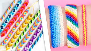 HAZ PULSERAS PARA REGALAR A TU MEJOR AMIGAO 5 IDEAS DE HILO ENCERADO  Tutoriales Belen [upl. by Thorny]