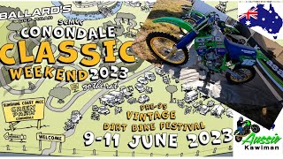 Conondale Classic MX Bikes 2023 Show And Shine [upl. by Rekyr]