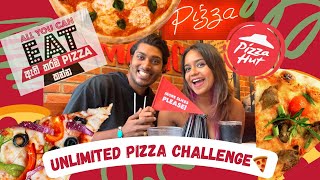 UNLIMITED PIZZA FOR 30 MINUTES🍕🤤❤️ සිංහල vlog How many can you eat😱 sinhala srilanka [upl. by Broder659]