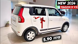 Maruti Suzuki Wagon r 2024 new model in india Wagon r vxi 2024 on road price features review [upl. by Vickie]