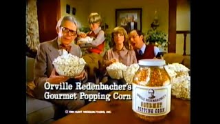 Orville Redenbachers Gourmet Popping Corn Commercial 1981 [upl. by Odnaloy151]