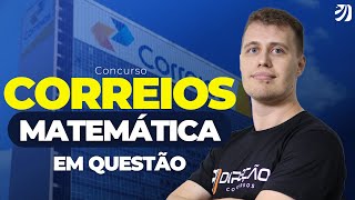 CONCURSO CORREIOS 2024 MATEMÁTICA EM QUESTÕES Pedro Felippe [upl. by Brok660]