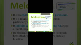 Meloxicam Uses Dosage and Side Effects Explained nsaids medical pharmacology [upl. by Akimak]