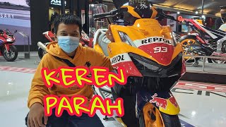 Ketemu Vario 160 Livery Repsol Honda di IIMS 2022 [upl. by Immas]