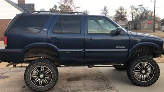 S10 Blazer Rough Country lift walk around [upl. by Aninnaig]