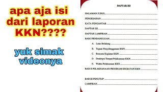 KKN PART 8 SELESAI KKN YUK BUAT LAPORAN KKN KALIAN [upl. by Ecinom]