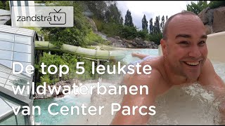 Top 5 Leukste Wildwaterbanen  Center Parcs  72 [upl. by Eenert]