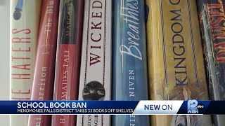 Wisconsin school district bans dozens of books [upl. by Frayne]