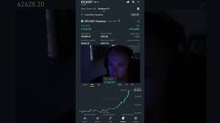 Live Bitcoin Trading [upl. by Bernardina]