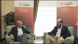 Diálogos FEINDEF Entrevista a D Ángel Olivares Presidente de la Fundación Feindef [upl. by Angrist]