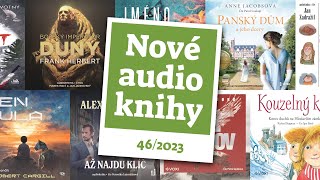 Desítka nejlepších novinek tohoto týdne  Nové audioknihy 462023 [upl. by Winnie]