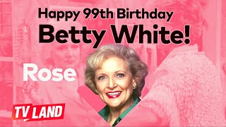 Happy 99th Birthday Betty White 🎈 Best Moments of Rose  Golden Girls [upl. by Maiga980]