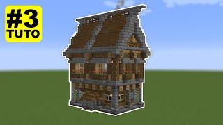 TUTO  MAISON MÉDIÉVAL FACILE À FAIRE 3  MINECRAFT [upl. by Felisha437]