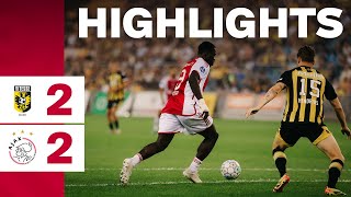 Highlights Vitesse  Ajax  Eredivisie [upl. by Dib665]