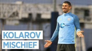 KOLAROV MISCHIEF IN TRAINING [upl. by Gorlicki]