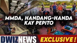 EMERGENCY RESOURCES NG MMDA HANDA NA SA POSIBLENG PAGTAMA NI BAGYONG PEPITO [upl. by Oile]