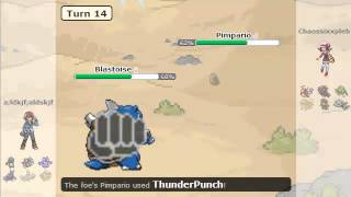 Pokemon online battle 8 Stone edge [upl. by Launamme]