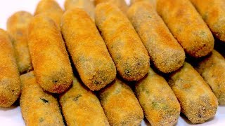 Receita de Croquetes de Carne  Muito saborosos [upl. by Odnomor159]