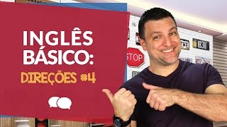 Aula de Ingles Basico 4  Direções [upl. by Ynamad46]