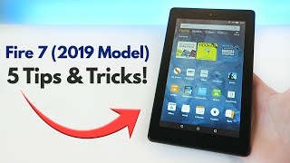 Amazon Fire 7 New 2019 Model Tips and Tricks [upl. by Murat]