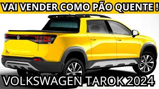 NOVA VOLKSWAGEN TAROK 2024 RIVAL DA FIAT TORÃ“ CONFIRA EM DETALHES [upl. by Xonk]