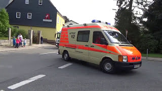 Feuer Schule Schönheide ERZ Großalarm SEG MANV Evakuierung THW [upl. by Aisatsanna]