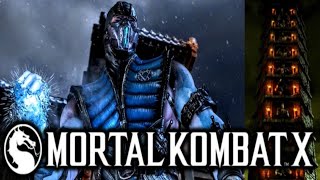 MKX SUB ZERO KLASSIC TOWER GAMEPLAY CRYOMANCER VARIATION [upl. by Stuppy]