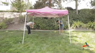 Aosom Outsunny Easy Pop Up Canopy Party Tent [upl. by Ornas]