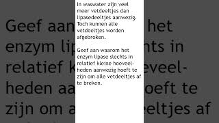 Examen HAVO 2021II opg 28 shorts [upl. by Sreip]