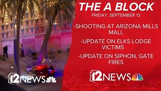 The A Block Mall shooting Elks Lodge crash update and wildfire update [upl. by Ecinahs]