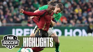 Ireland vs Belgium International Friendly Highlights  Fox Soccer [upl. by Lindberg124]