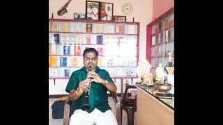 Gangai karai Thottam tamil song  Clarinet Music  Soundar Kalaikkulu [upl. by Dave]