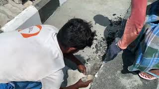 Paver Block Installation Process small area [upl. by Attalanta]