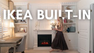 IKEA Billy Bookcase amp Havsta Cabinets Bedroom Transformation ✨ DIY Vlog [upl. by Eelsel505]