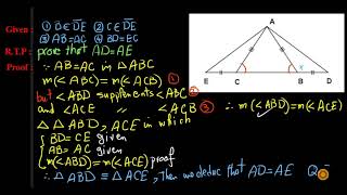 Lecture9 Exercies On isosceles  Lesson3 [upl. by Anceline]