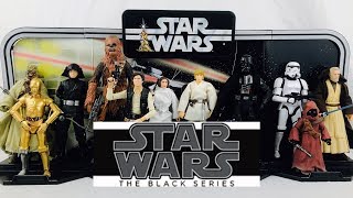 Star Wars The Black Series 40th Anniversary Complete Early Bird Display Review [upl. by Guimond316]