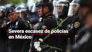 POLICÍAS DESERTORES  Cada vez más oficiales renuncian debido al aumento de violencia en México [upl. by Heater]