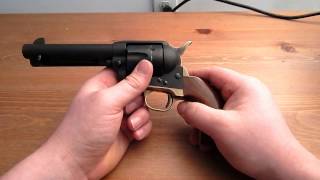 First Impressions Uberti 1873 Cattleman quotHombrequot [upl. by Cirtemed]