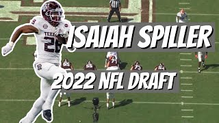 Isaiah Spiller Texas AampM 2022 NFL Draft Class Film Study [upl. by Hays525]