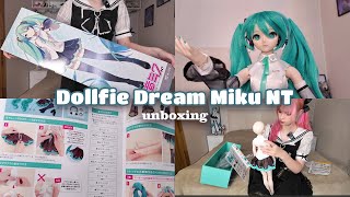 〈Aimi Neko〉 Dollfie Dream Miku NT unboxing  Распаковка Dollfie Dream Miku NT [upl. by Ecirtemed851]