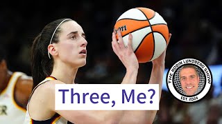 Caitlin Clark Gives Coy All Star 3 Point Contest Response [upl. by Clywd]