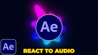 Reactive Audio Spectrum Waveform Tutorial in After Effects  Audio Visualizer Tutorial [upl. by Newmann]