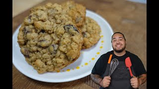 Oatmeal Raisin Cookies  Easy recipe for soft chewy and delicious cookies [upl. by Stalder]