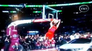 Blake Griffin Car Dunk   2011 Slam Dunk Contest [upl. by Sorcim]